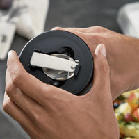 Boîte repas isotherme en acier inoxydable noir 700 ml