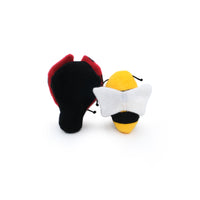 ZippyClaws 2-Pack Ladybug and Bee Cat Toy