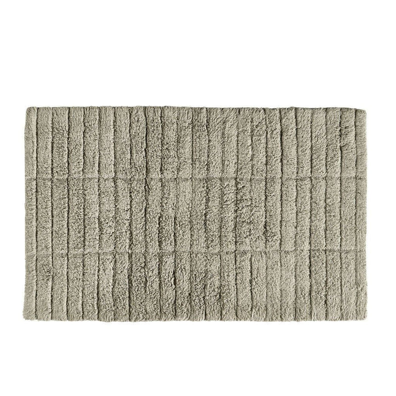 TILES Cotton Bath Mat - Eucalyptus Green 31" x 20"
