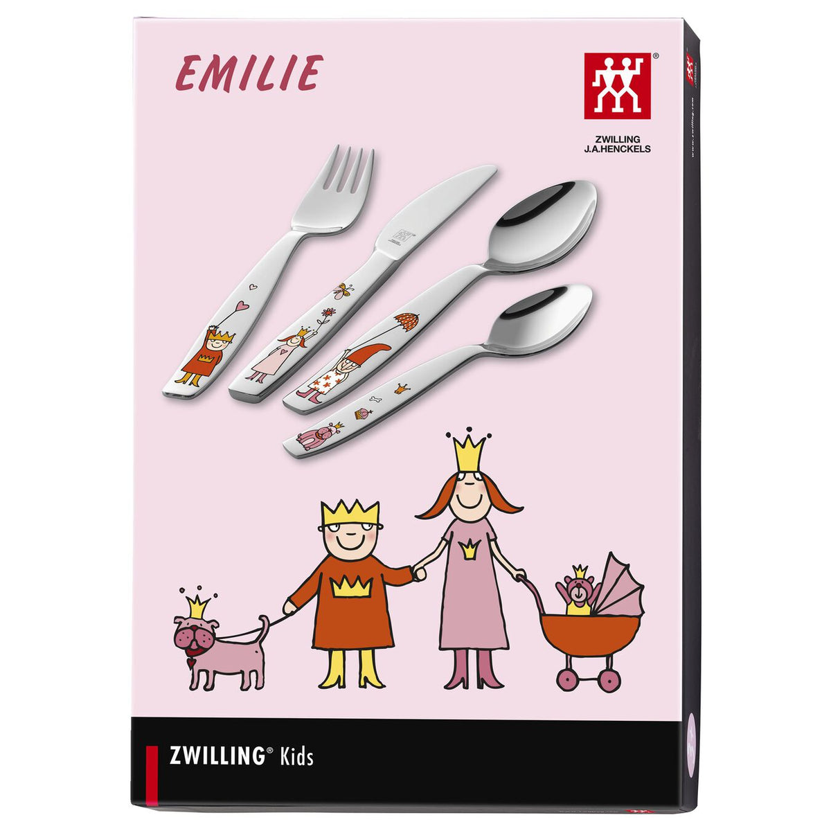 Emilie 4 Piece Children's Flatware Set
