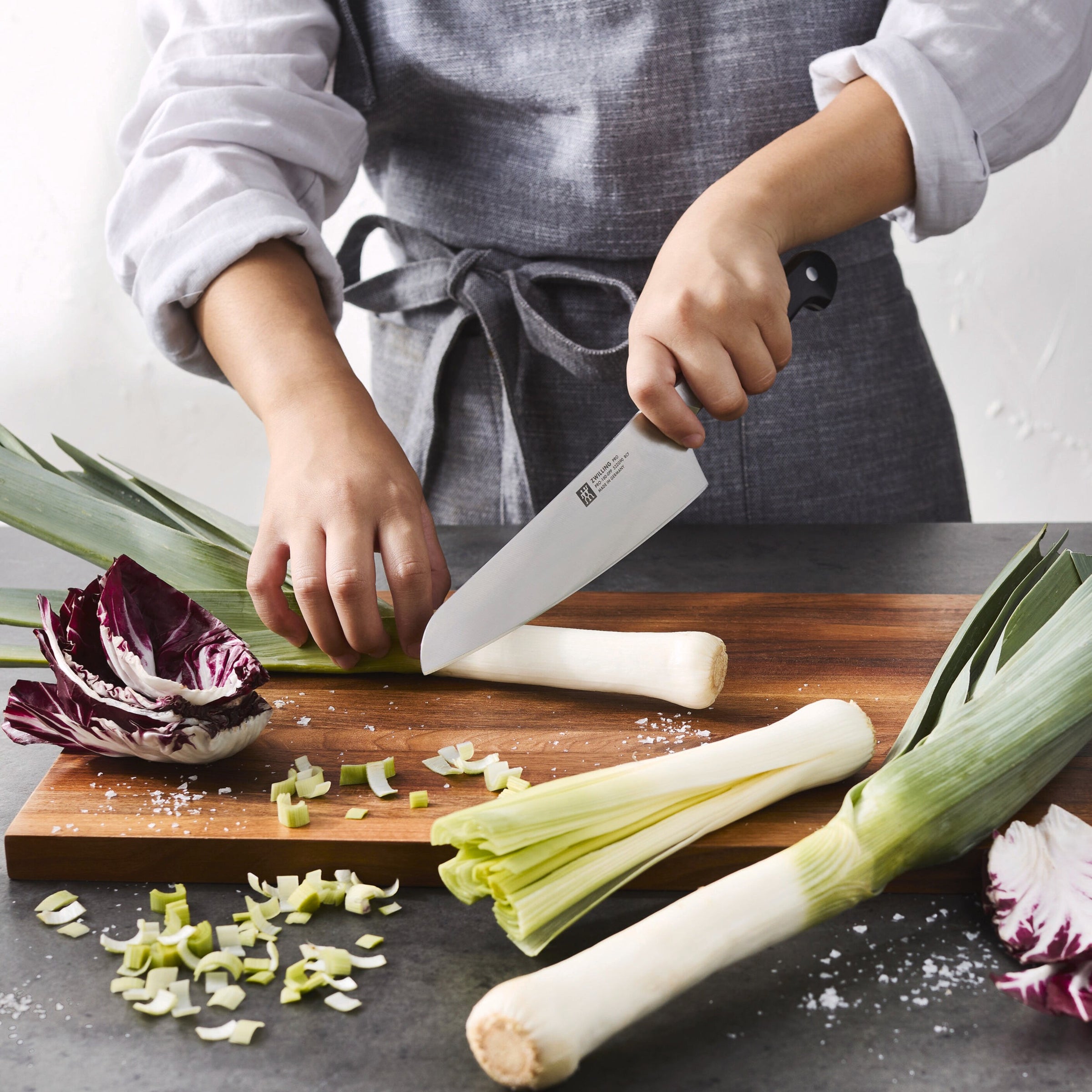 Couteau de chef compact professionnel 7 pouces