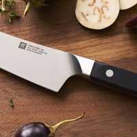 Cuchillo Santoku mecedor profesional de 5,5 pulgadas