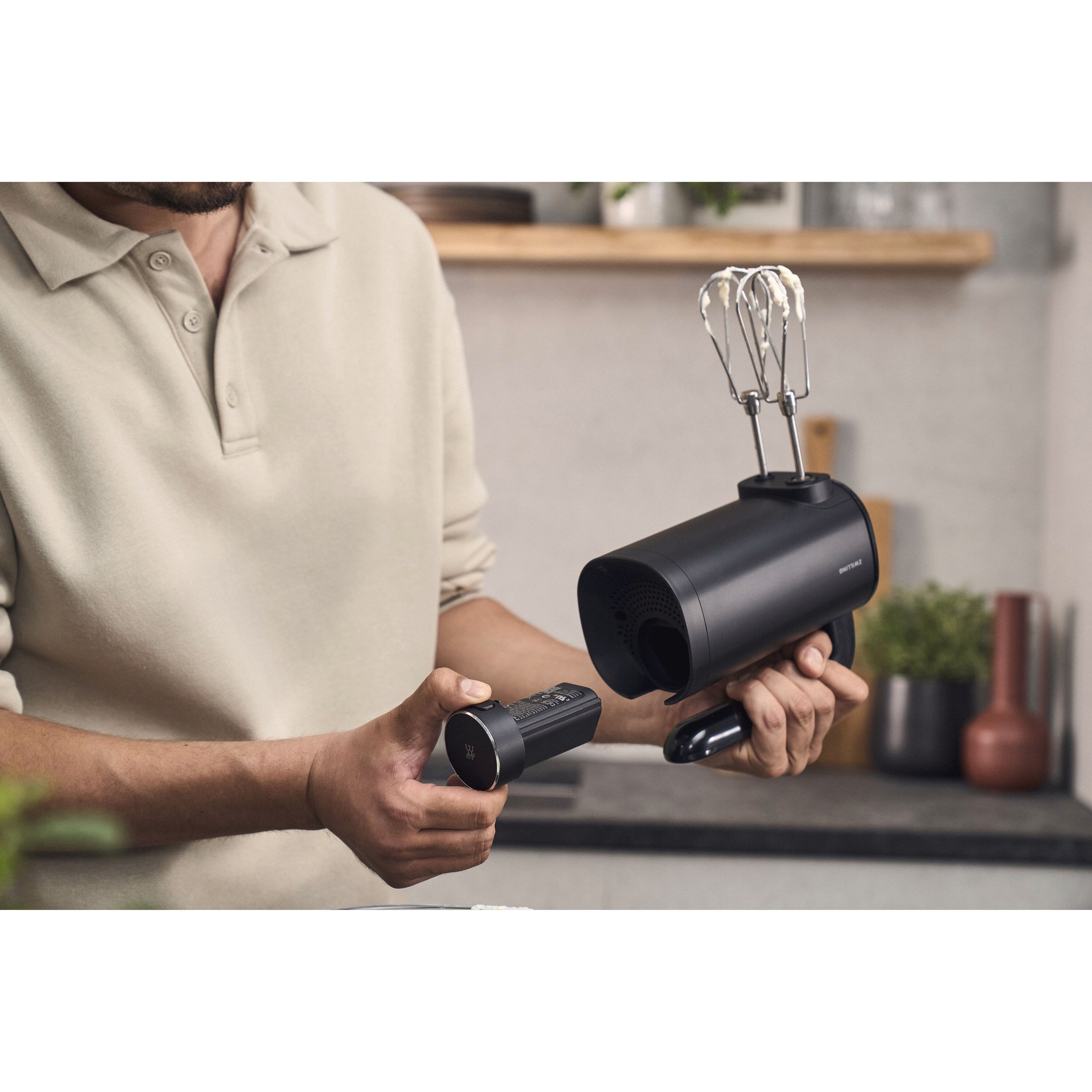 XTEND Cordless Hand Mixer Starter Set with Battery