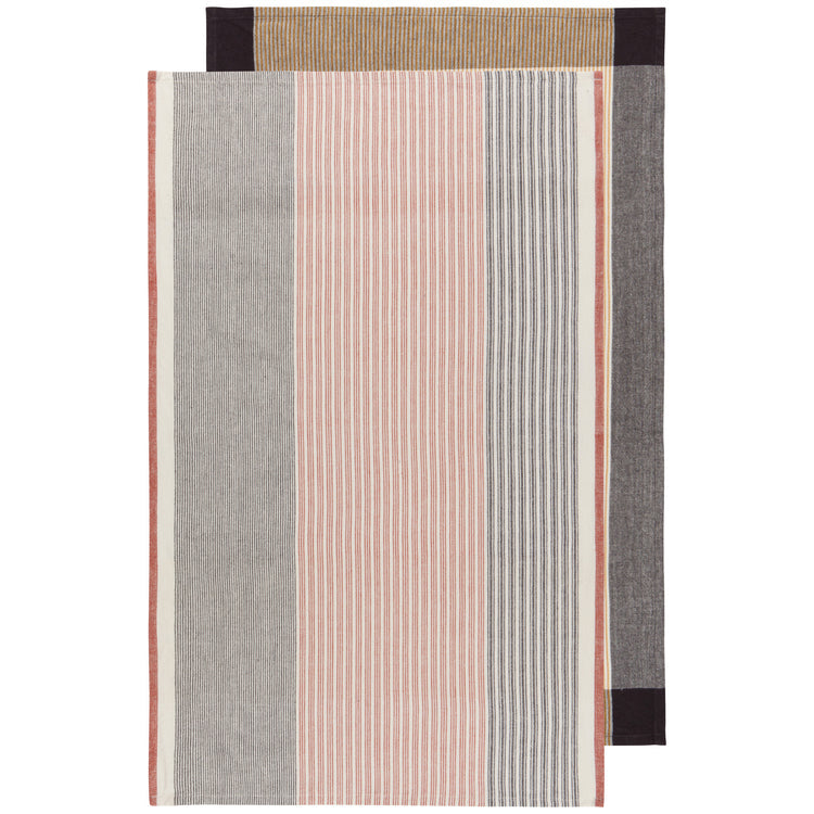 Shadow Array Stripe Dishtowel Set of 2