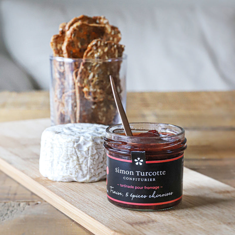 Strawberry and Chinese 5 Spice Cheese Jam 125 ml