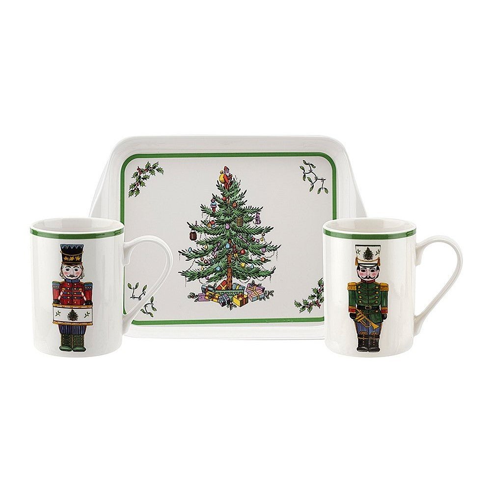 Nutcracker Mug and Tray Set - Collection Christmas Tree