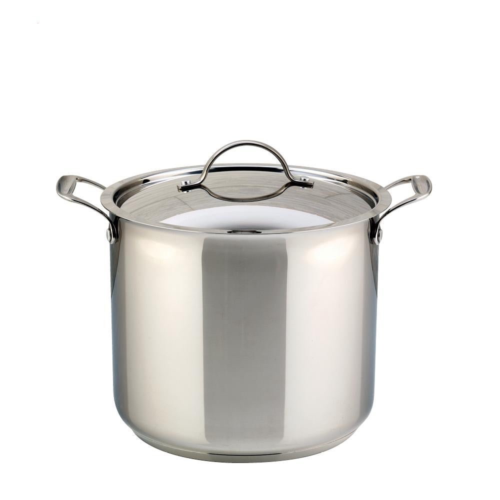 Meyer Confederation Stainless Steel 14L Stock Pot with cover, Made in Canada