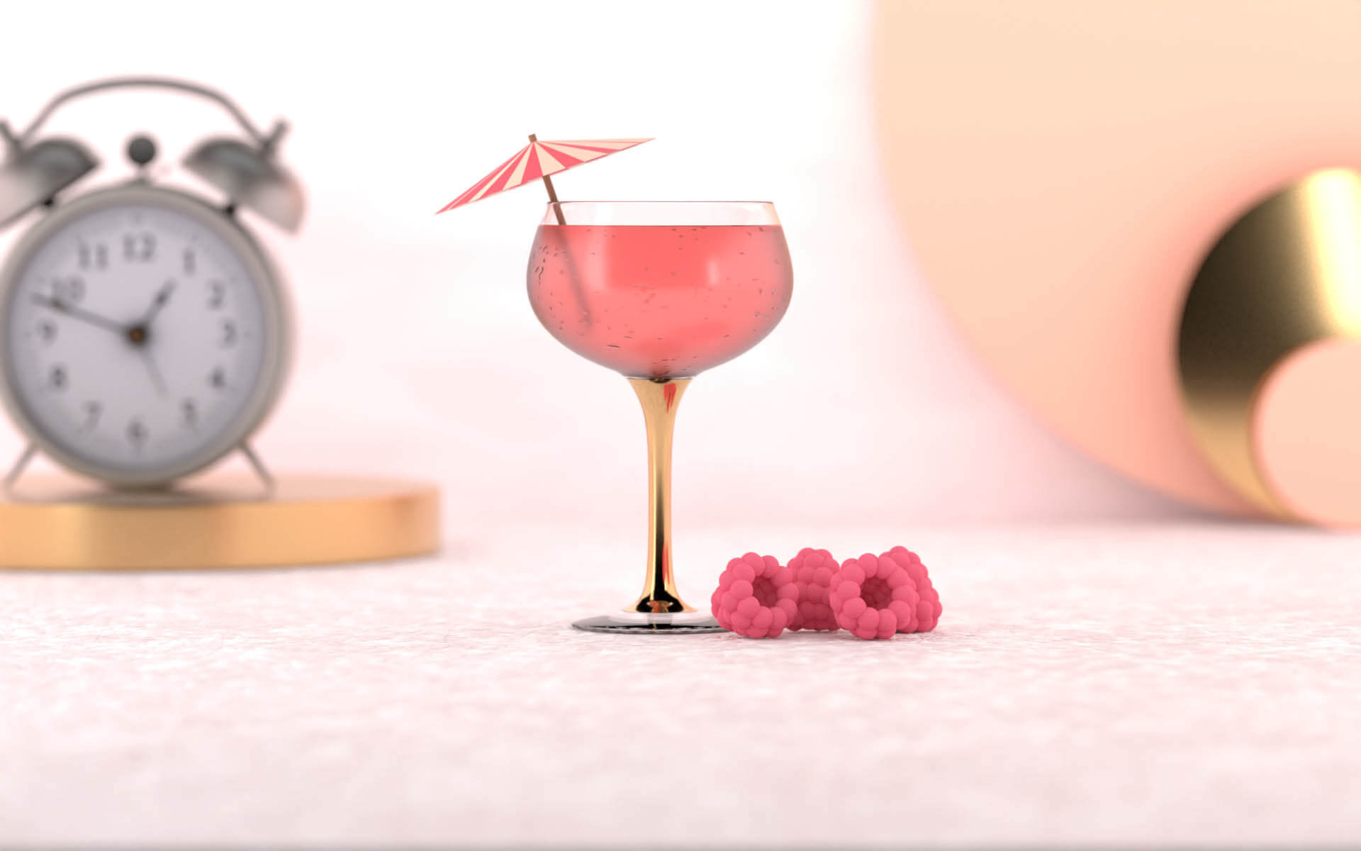 Cocktail Mix - Raspberry & Green Tea