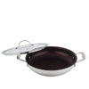 Meyer Confederation Stainless Steel 28cm/11" Everyday Pan Non Stick Skillet with cover, Made in Canada