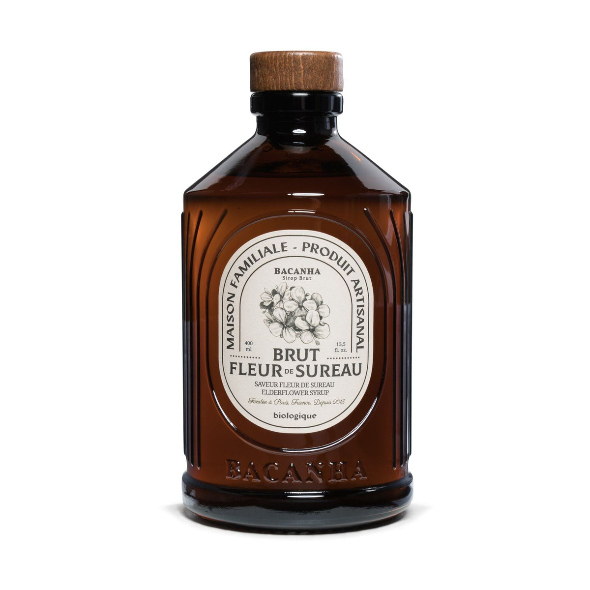 Organic Raw Elderflower Syrup 400ml
