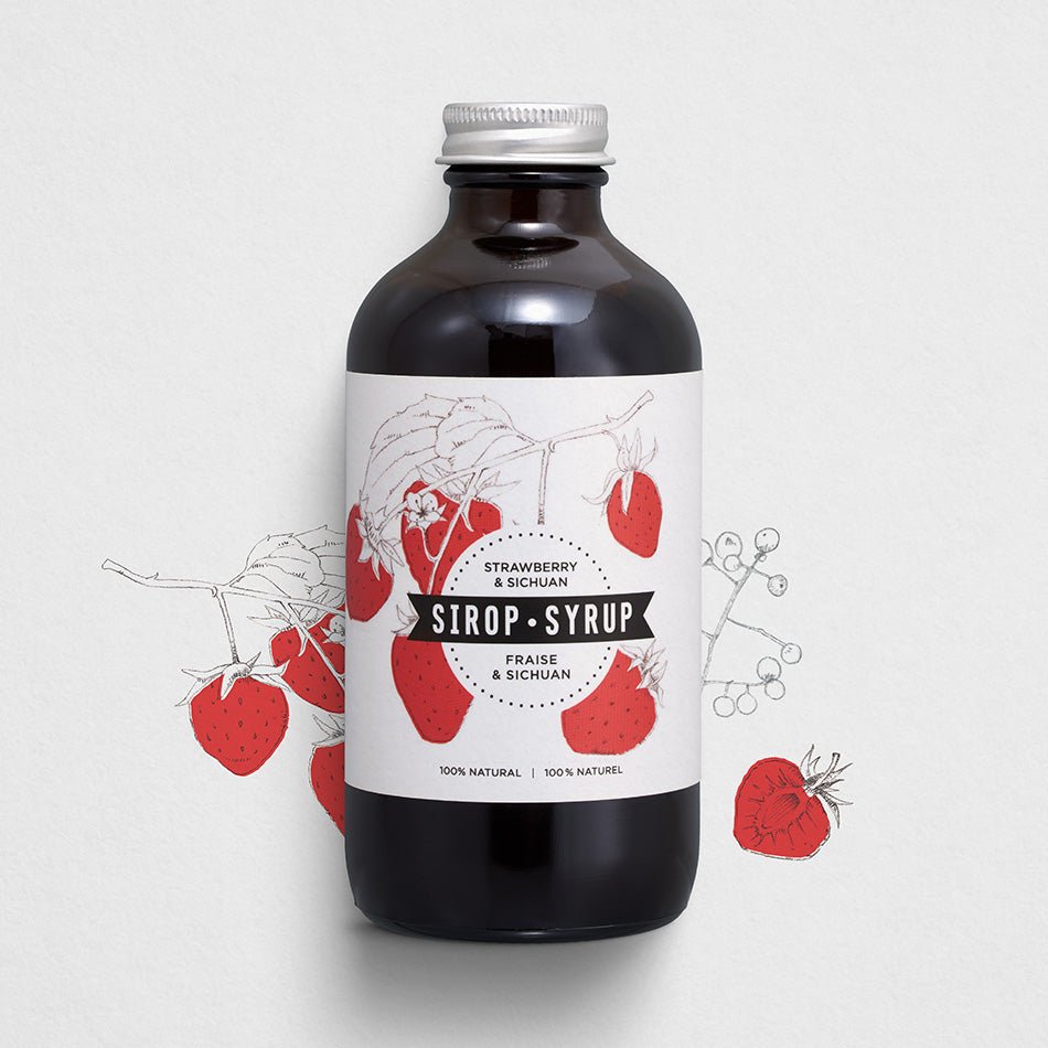 Strawberry & Sichuan Syrup 235ml