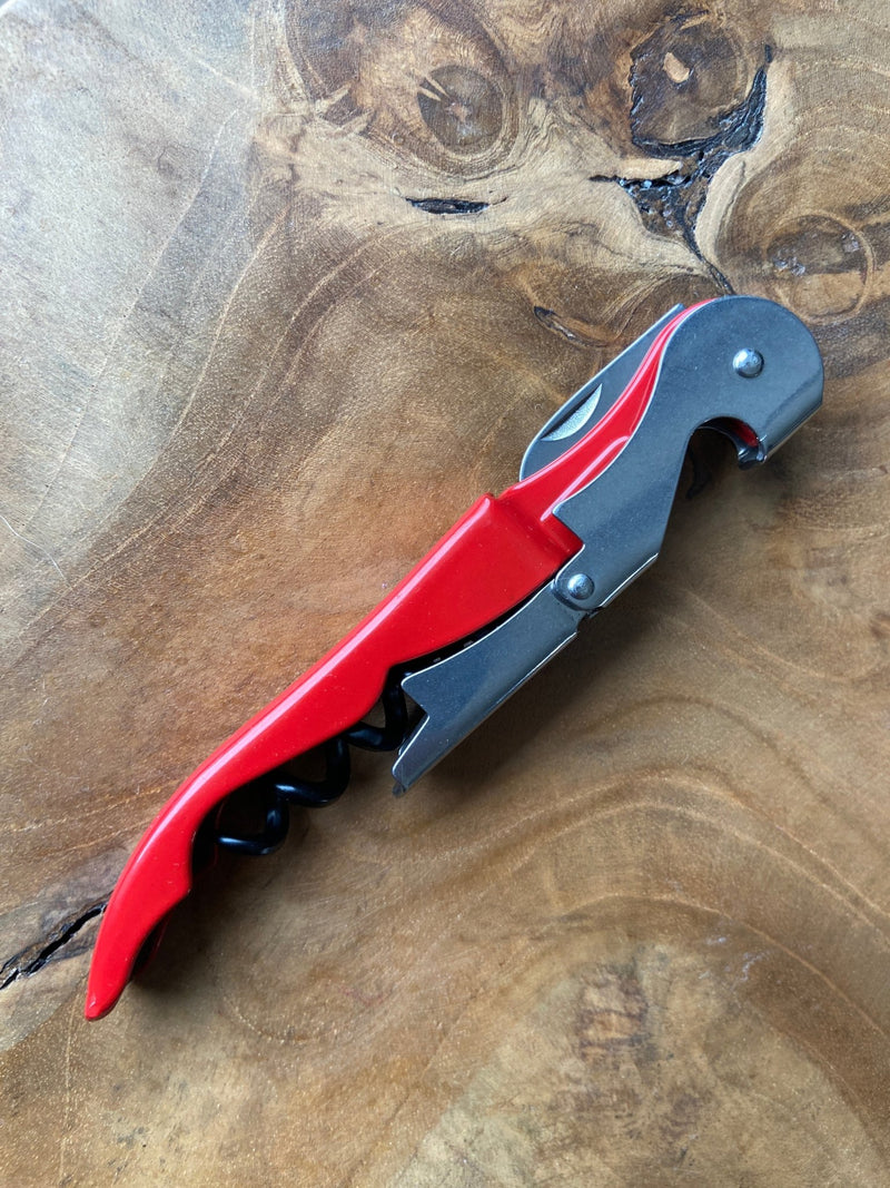 VinoLife Double Lever Corkscrew – Red