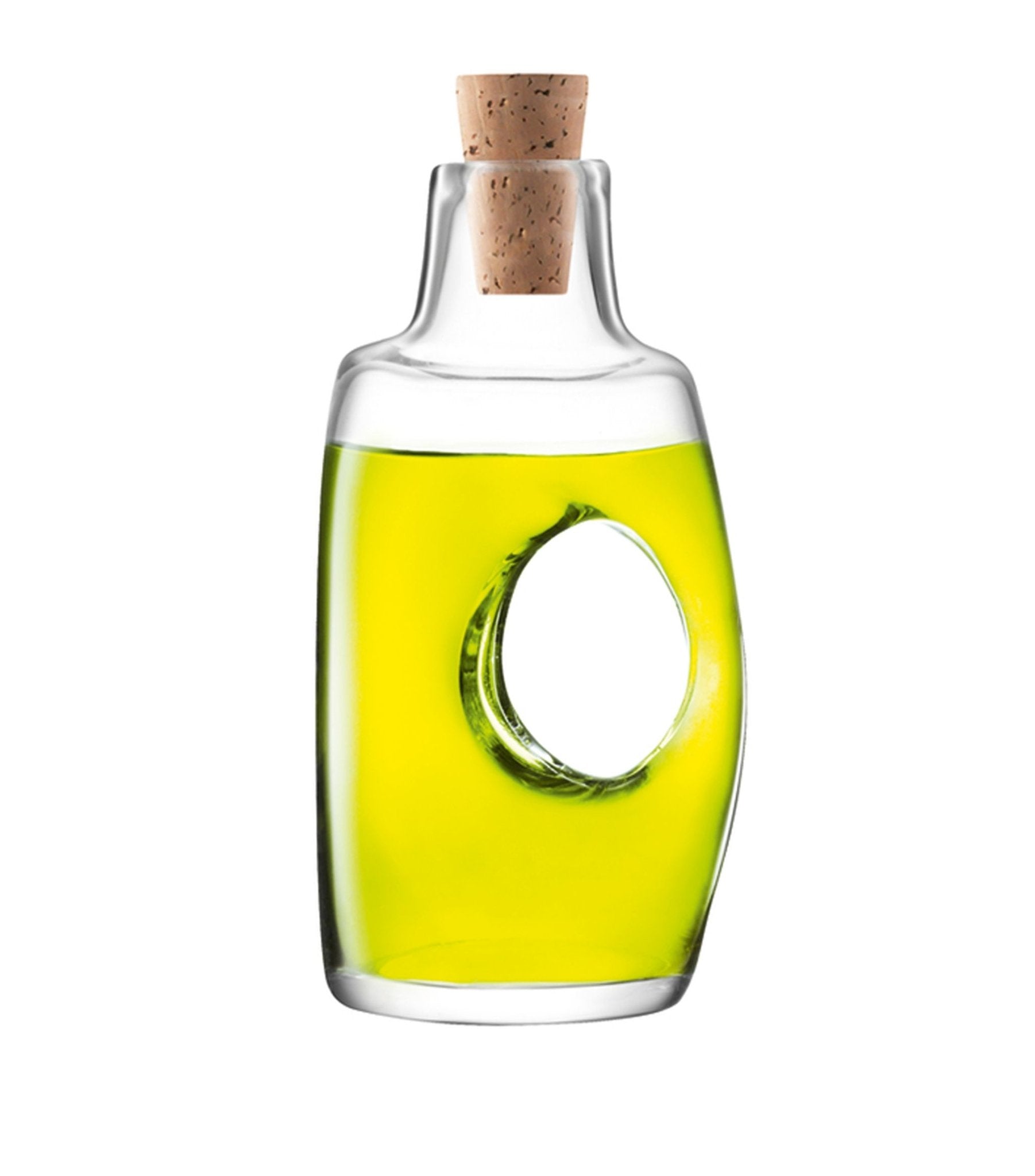 Void Oil or Vinegar Bottle & Cork Stopper 4oz