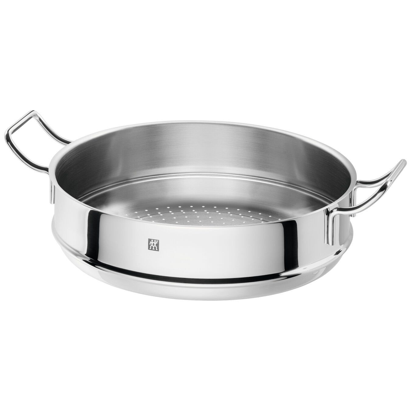 3 Piece Stainless Steel Wok with Steamer and Lid 12.5" / 32cm